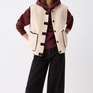 Twik By Simons Reversible Sherpa Vest